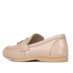 Damen Mokassins 6054 Puder Perlmutt
