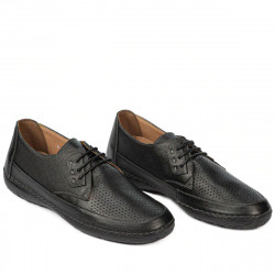 Damen Mokassins 672m schwarz