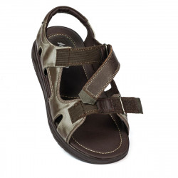 Herren Sandalen 319 in kombiniertes Kaffee