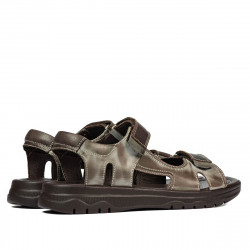 Herren Sandalen 319 in kombiniertes Kaffee