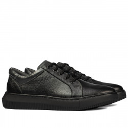 Schwarze kombinierte Sportschuhe 943