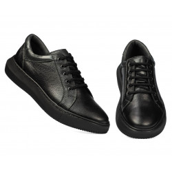 Schwarze kombinierte Sportschuhe 943