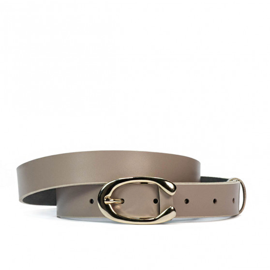 Damen Gürtel 35m beige