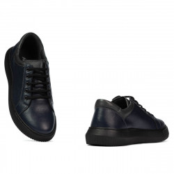 Sportliche Schuhe 943 Indigo kombiniert