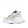 Damen-Sportschuhe 6053 beige Tarnung kombiniert