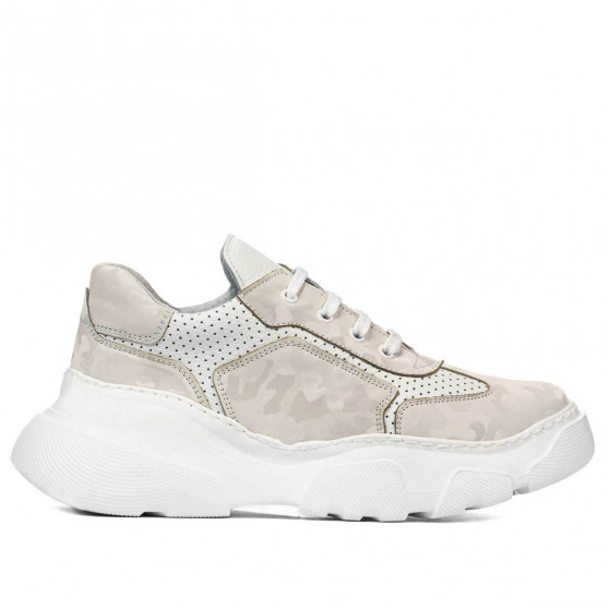 Damen-Sportschuhe 6053 beige Tarnung kombiniert Damen-Sportschuhe 6053 beige Tarnung kombiniert