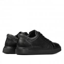 Jugendsportschuhe 383 schwarz kombiniert