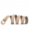 Damengürtel 36m Biz Beige