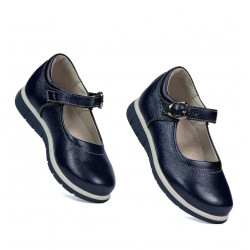 Kinderschuhe 2015 indigo perlmuttfarben