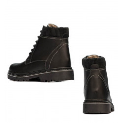 Herrenstiefel 471 matt schwarz