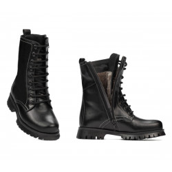 Kinderstiefel 3027 schwarz