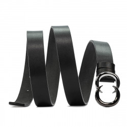 Damengürtel 37m schwarz