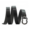 Damengürtel 37m schwarz