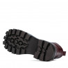 Damenstiefeletten 3371 bordeaux