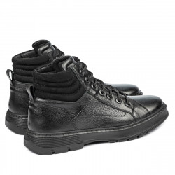 Herrenstiefel 4134 schwarz kombiniert