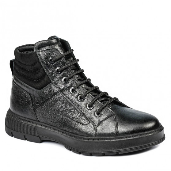Herrenstiefel 4134 schwarz kombiniert