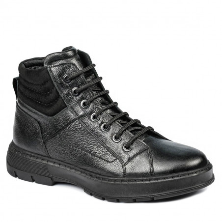 Herrenstiefel 4134 schwarz kombiniert