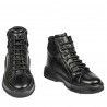 Herrenstiefel 4134 schwarz kombiniert