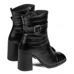 Damenstiefeletten 1190 schwarz