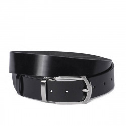 Herren Gürtel 51b glänzend schwarz