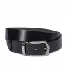 Herren Gürtel 51b glänzend schwarz