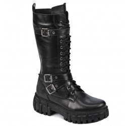 Damenstiefel 3374 schwarz