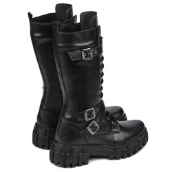 Damenstiefel 3374 schwarz