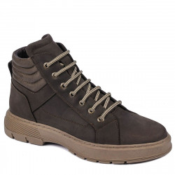 Herrenschuhe 4134 Tuxon braun kombiniert