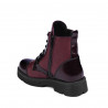 Kinderstiefel 3029 Lack Bordeaux kombiniert