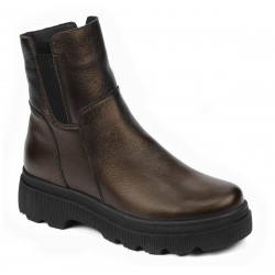 Damenstiefeletten 3381 Kupfer