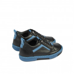 Kleinkinderschuhe 78c schwarz kombiniert