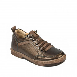 Kinderschuhe 2018 kombiniert kupferfarben