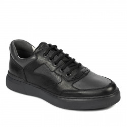 Herrenschuhe casual/sport 946 schwarz kombiniert