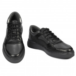 Herrenschuhe casual/sport 946 schwarz kombiniert