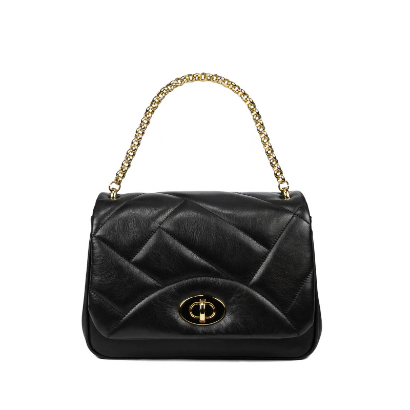 Damentasche Schultertasche 005g schwarz