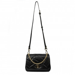 Damentasche Schultertasche 005g schwarz