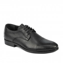 Elegante Herrenschuhe 822-1 schwarz