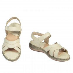 Damen Sandalen 5088 Beige
