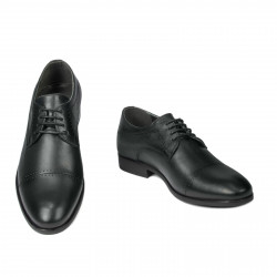 Elegante Herrenschuhe 822-1 in Grau