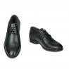 Elegante Herrenschuhe 822-1 in Grau