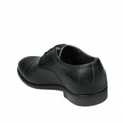 Elegante Herrenschuhe 822-1 in Grau