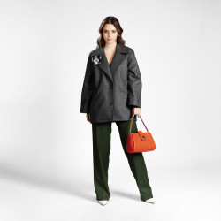 Damentasche Schultertasche 003g orange lifestyle