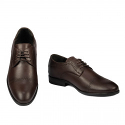 Elegante Herrenschuhe 822-1 a Kaffee