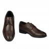 Elegante Herrenschuhe 822-1 a Kaffee