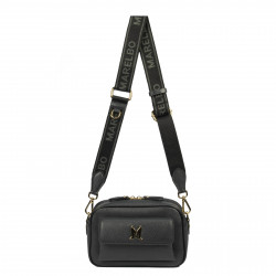 Damenschultertasche 006g schwarz petrol
