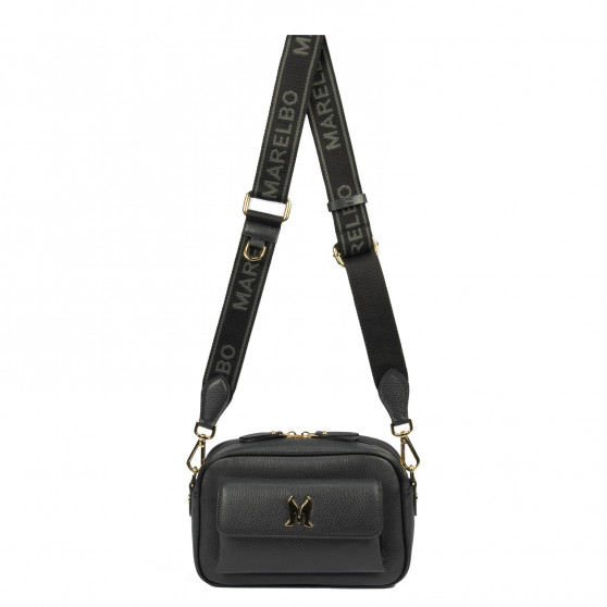 Damenschultertasche 006g schwarz petrol Damenschultertasche 006g schwarz petrol