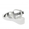 Damensandalen 5049-1 silber