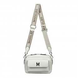 Damenschultertasche 006g grau stahlgrau