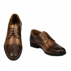 Elegante Herrenschuhe 952 a Braun