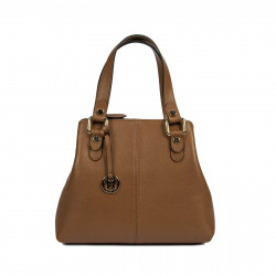 Damentasche Schultertasche 004g cognacbraun